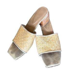 James Smith - `The Sicily Slide Woven Mules - Size 8